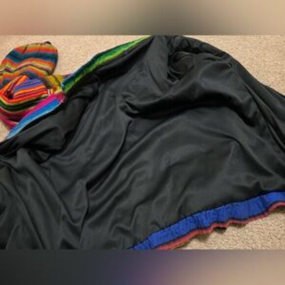 Vintage Hippie Festival Coat of Many Colors Jacket - Picture 3 of 3